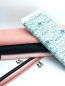 Preview: Designerbaumwollstoff Field of Dreams teal (10 cm)